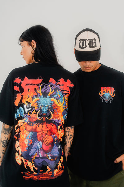 Beast King795 Kaido Edition Anime Oversized Tee | Gypsy Apparel