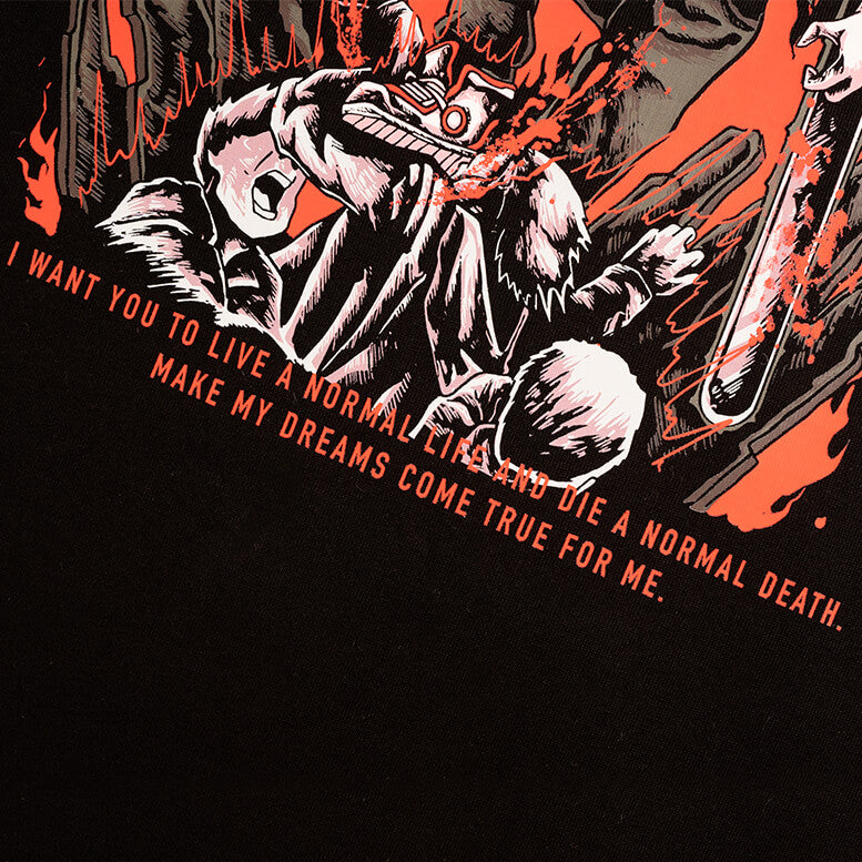 Dog & chainsaw 01 T-Shirt